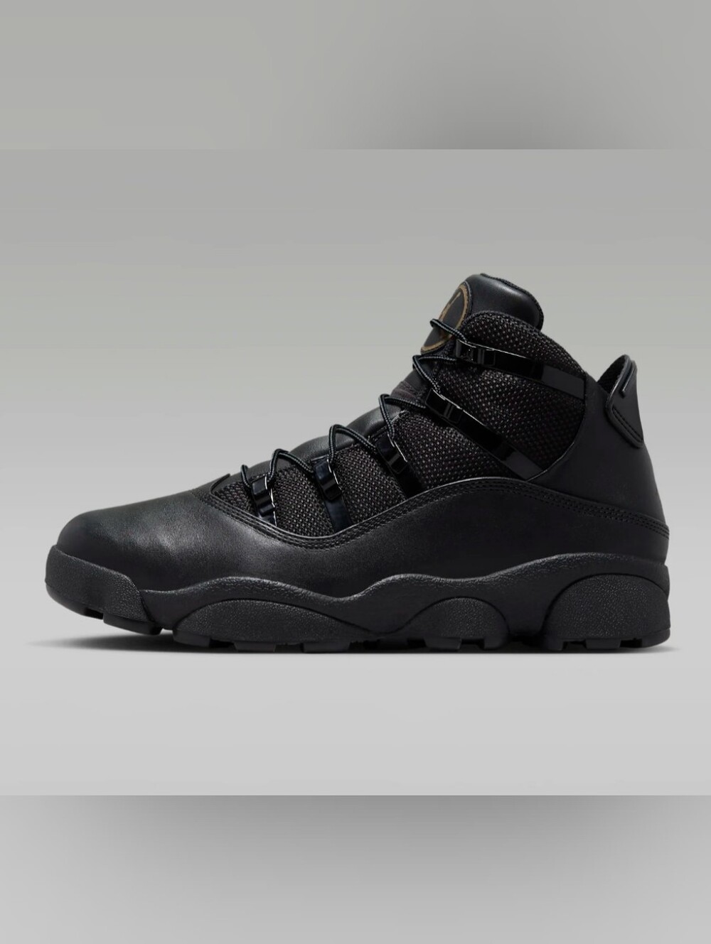 Jordan Men's Black 6 Rings Boots
